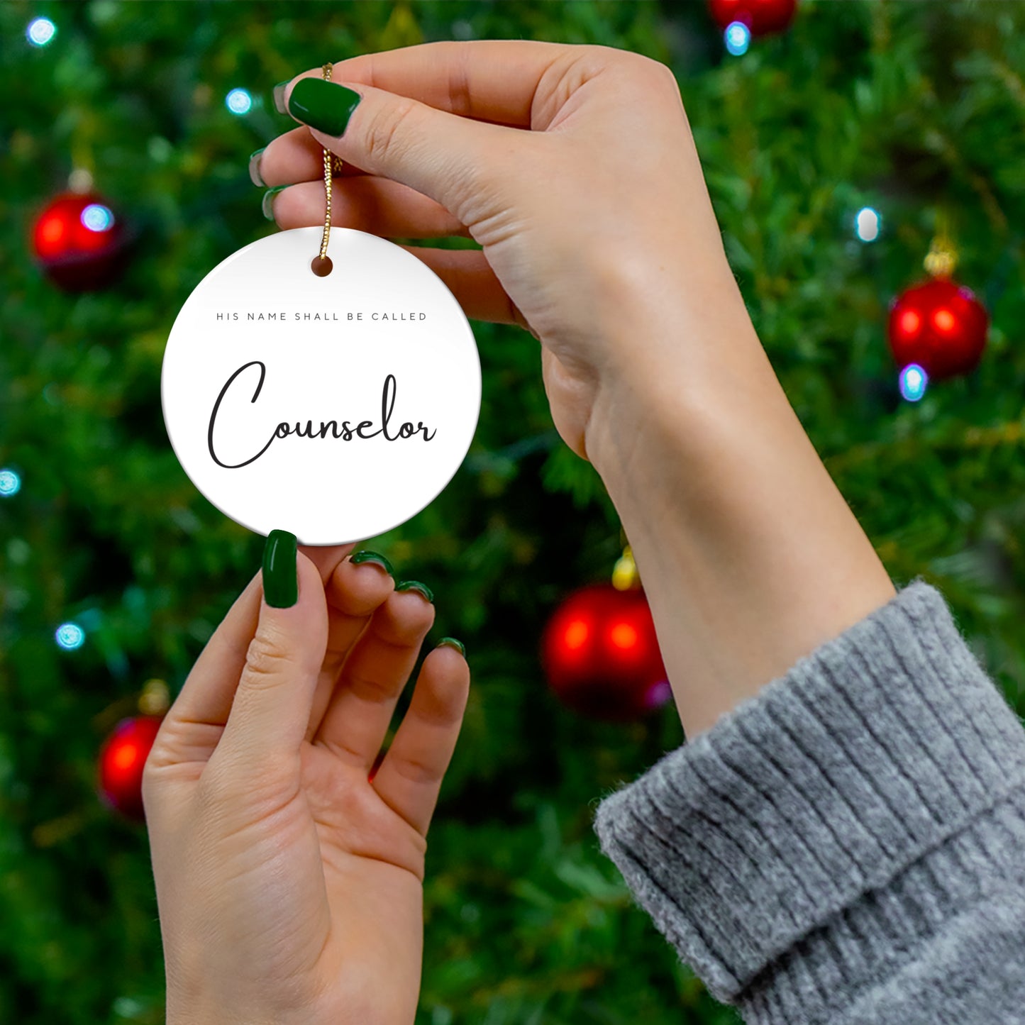 Ornament - His Name Shall Be Called: Counselor