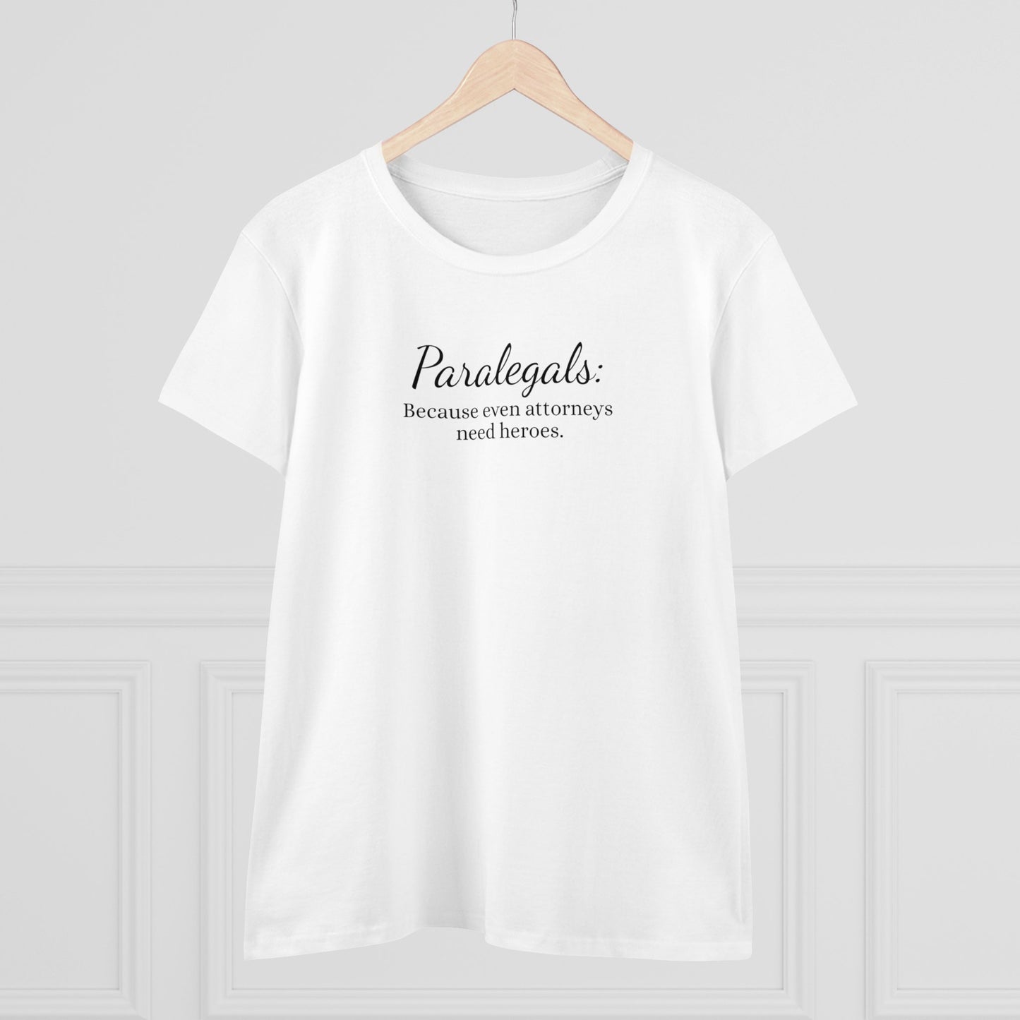 Paralegal Hero Tee - Women's Cotton Appreciation Gift