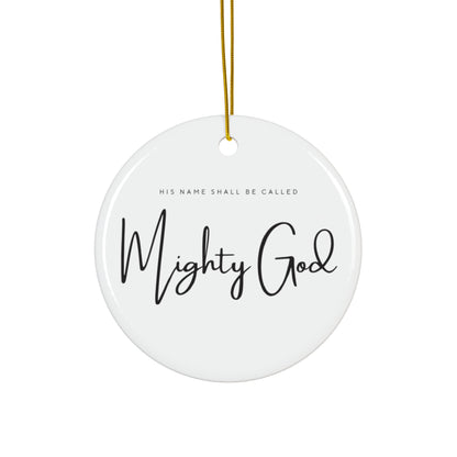 Ornament - His Name Shall Be Called: Mighty God