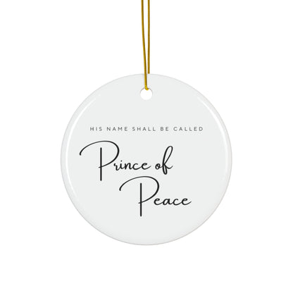 Ornament - His Name Shall Be Called: Prince of Peace