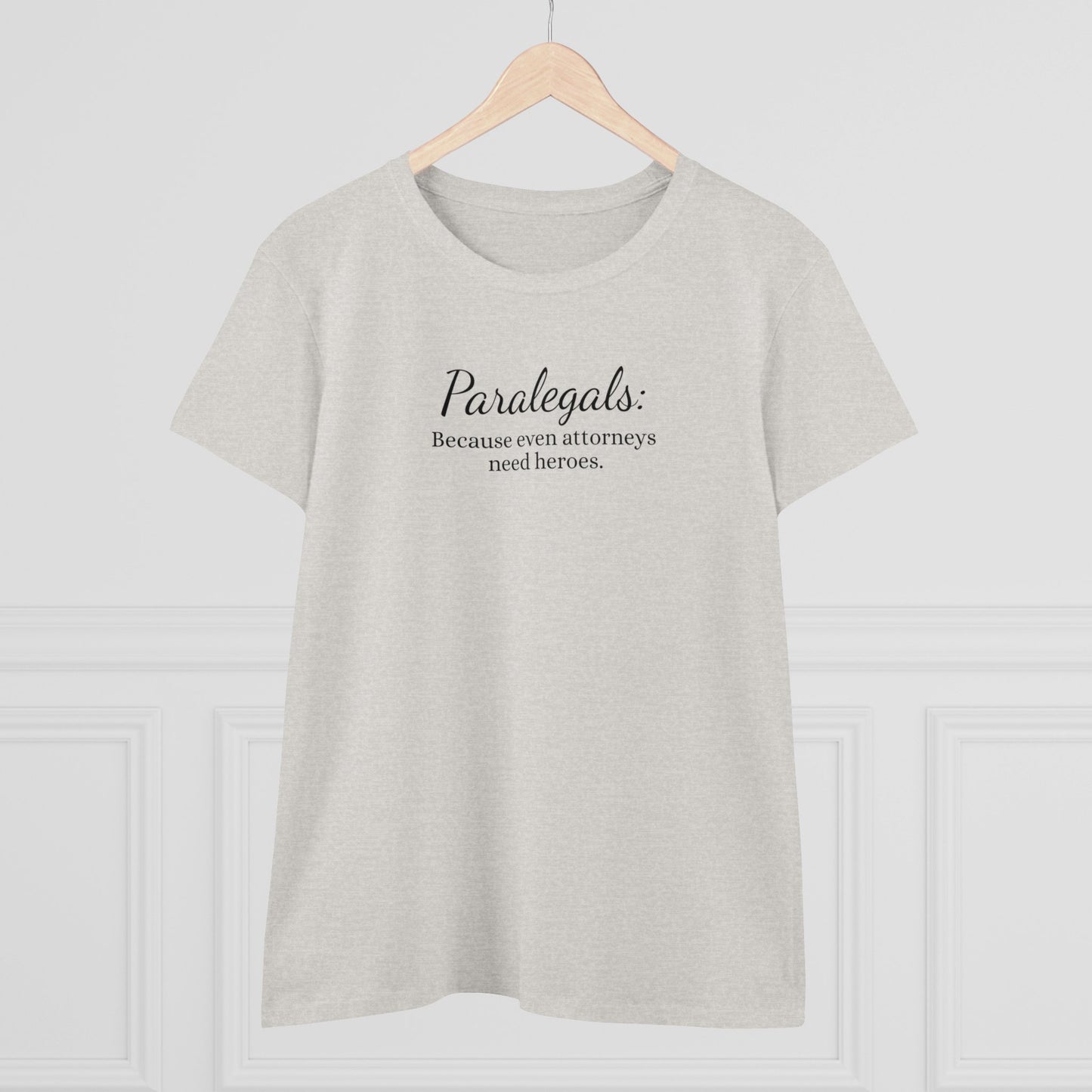 Paralegal Hero Tee - Women's Cotton Appreciation Gift