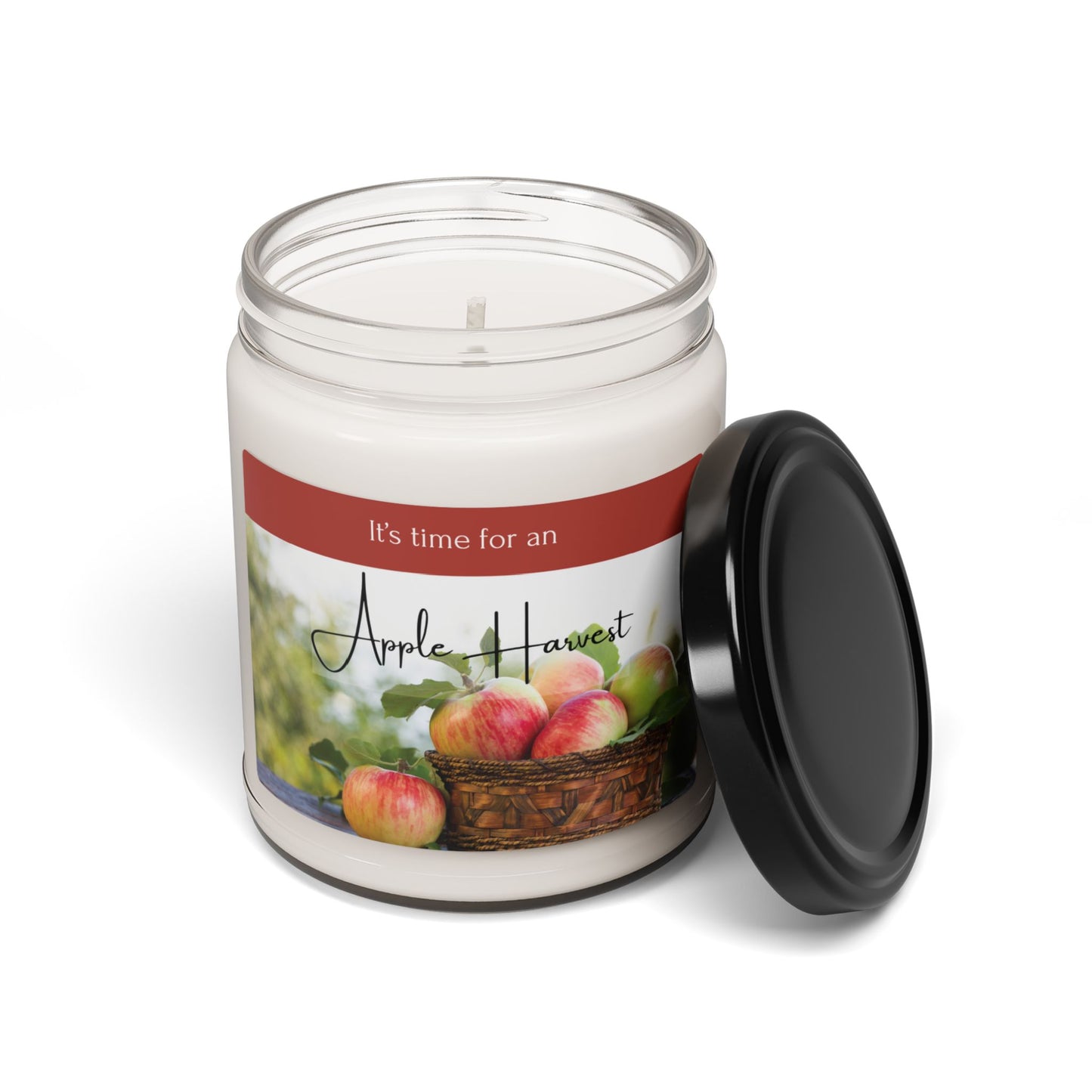 Christmas Scented Soy Candle – 9oz Glass Jar