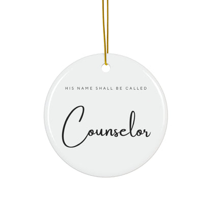 Ornament - His Name Shall Be Called: Counselor