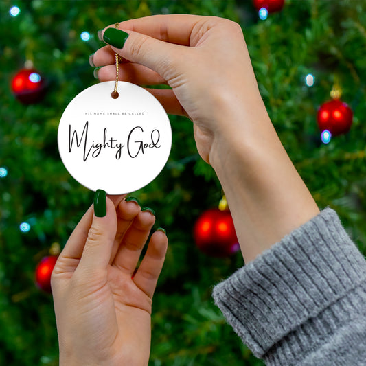 Ornament - His Name Shall Be Called: Mighty God